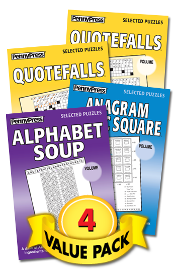 Anagrams With-a-Twist Showcase Value Pack-4