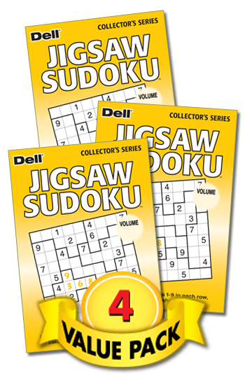 Jigsaw Sudoku Value Pack-4