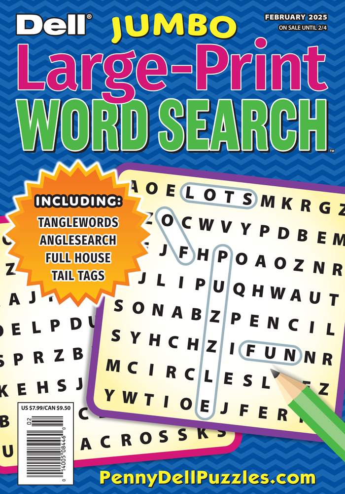 Dell Jumbo Large-Print Word Search