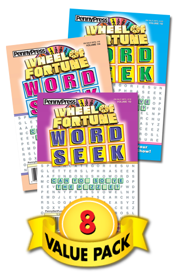 Wheel of Fortune Word Seek Value Pack-8