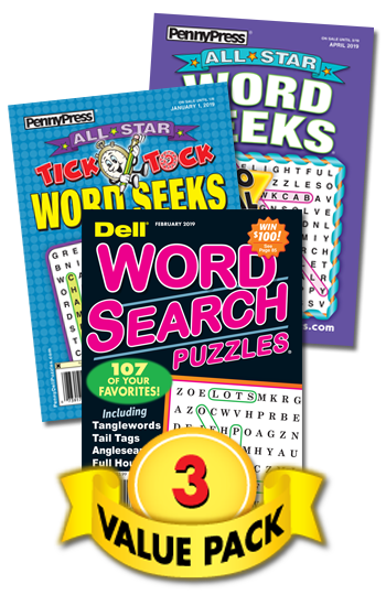 Word Seek/Search Value Pack-3
