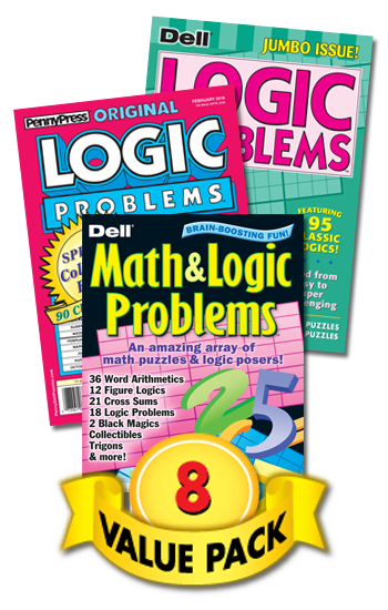 Penny & Dell Logic Value Pack-8