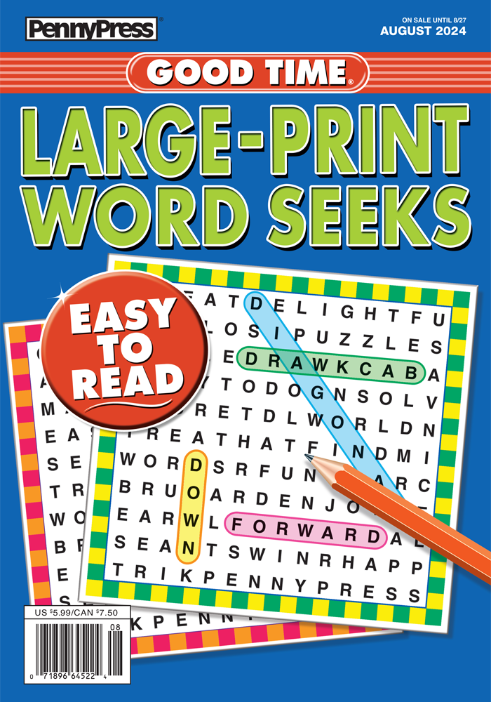 Good Time Large-Print Word Seeks