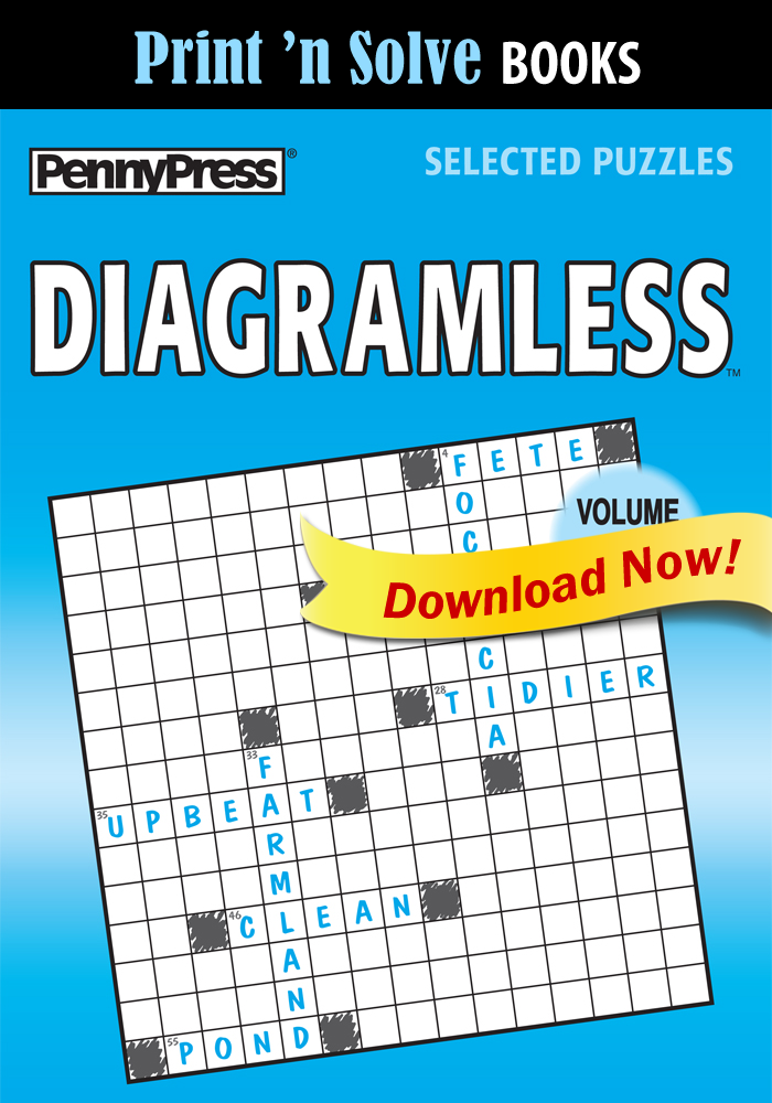Print ‘n Solve Books: Diagramless