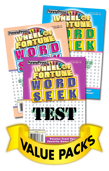 Wheel of Fortune Word Seek Value Pack – TEST